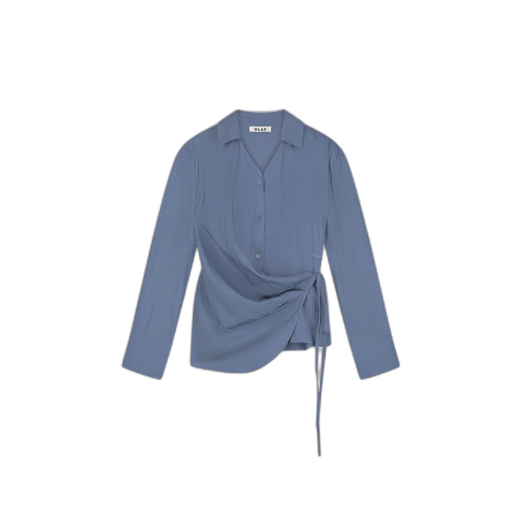 Asymmetrische blouse Olaf Hussein
