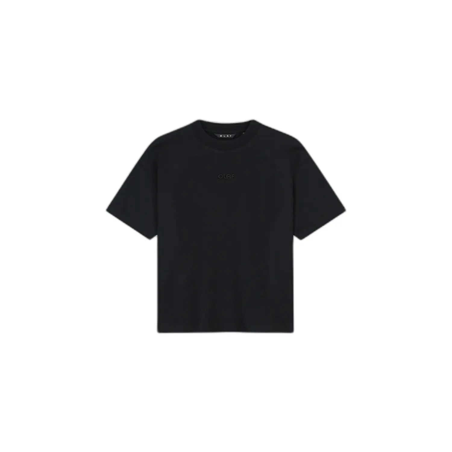 Boxy t-shirt voor dames Olaf Hussein Rétro Logo