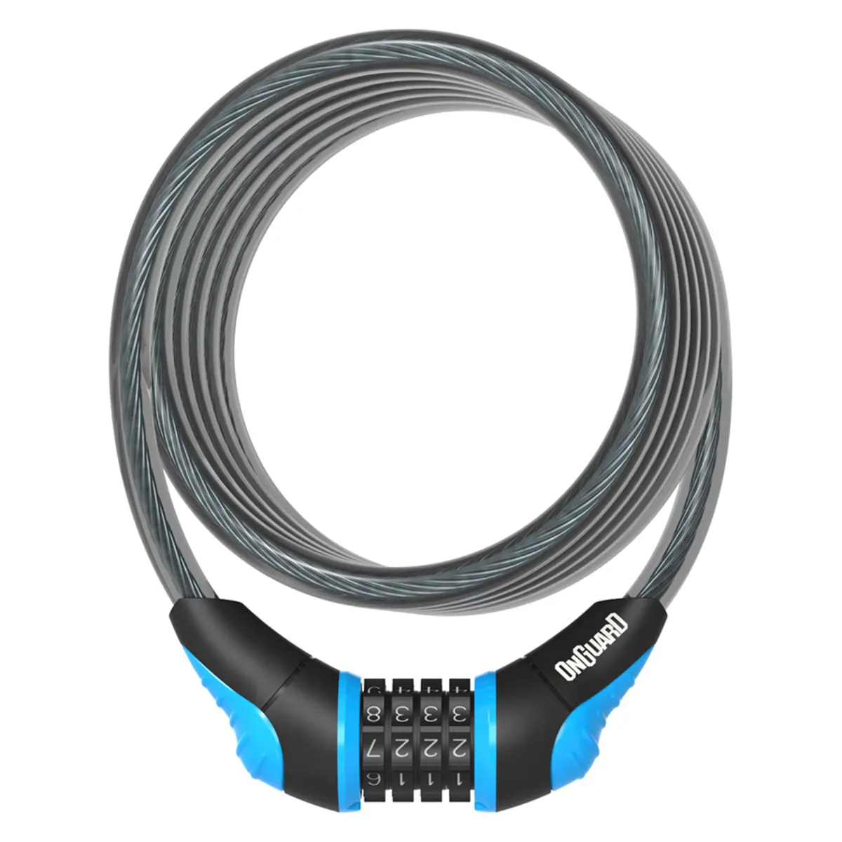 Lucchetto Antifurto Onguard Neon Coil Combo-180Cmx12Mm-image