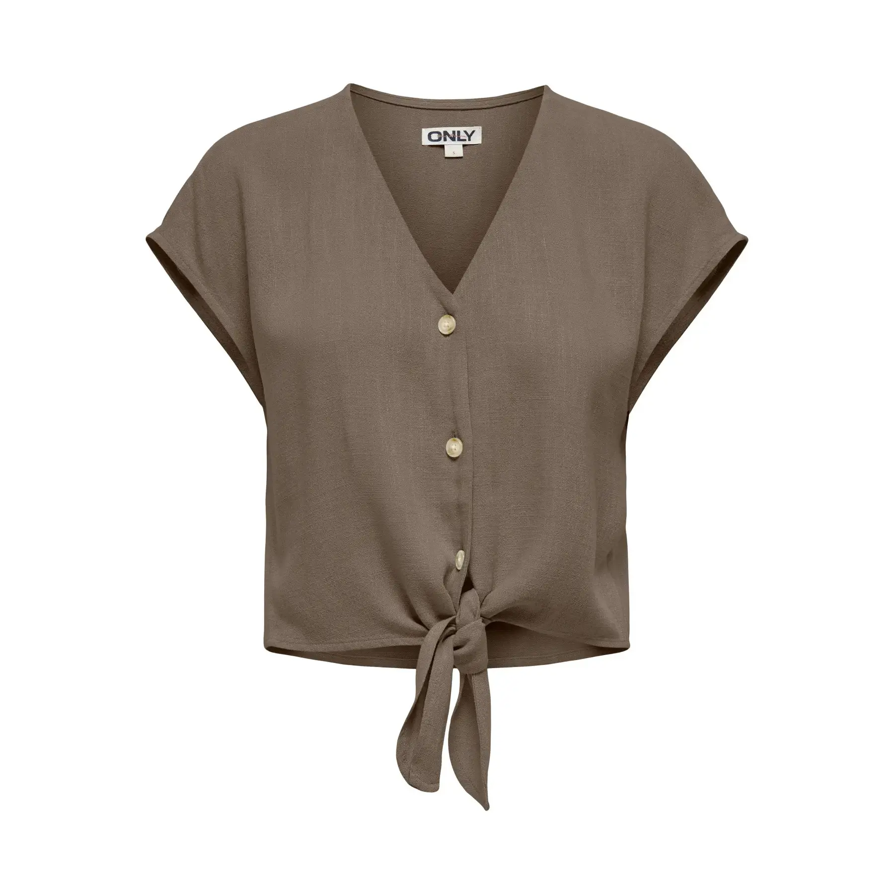 Camicia con nodo in vita donna  Siesta