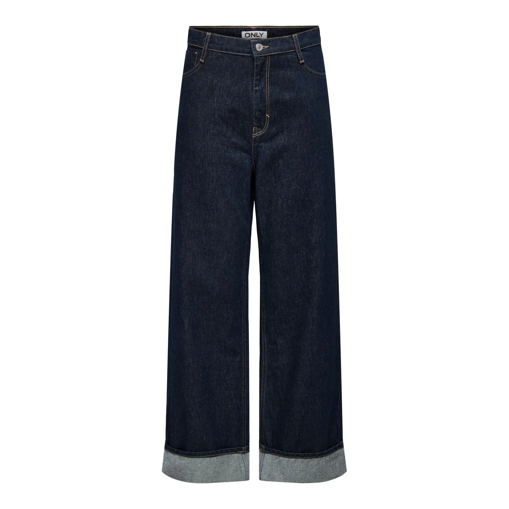 Only Women's Bleu High-Waisted Wide-Leg Jeans For Hope