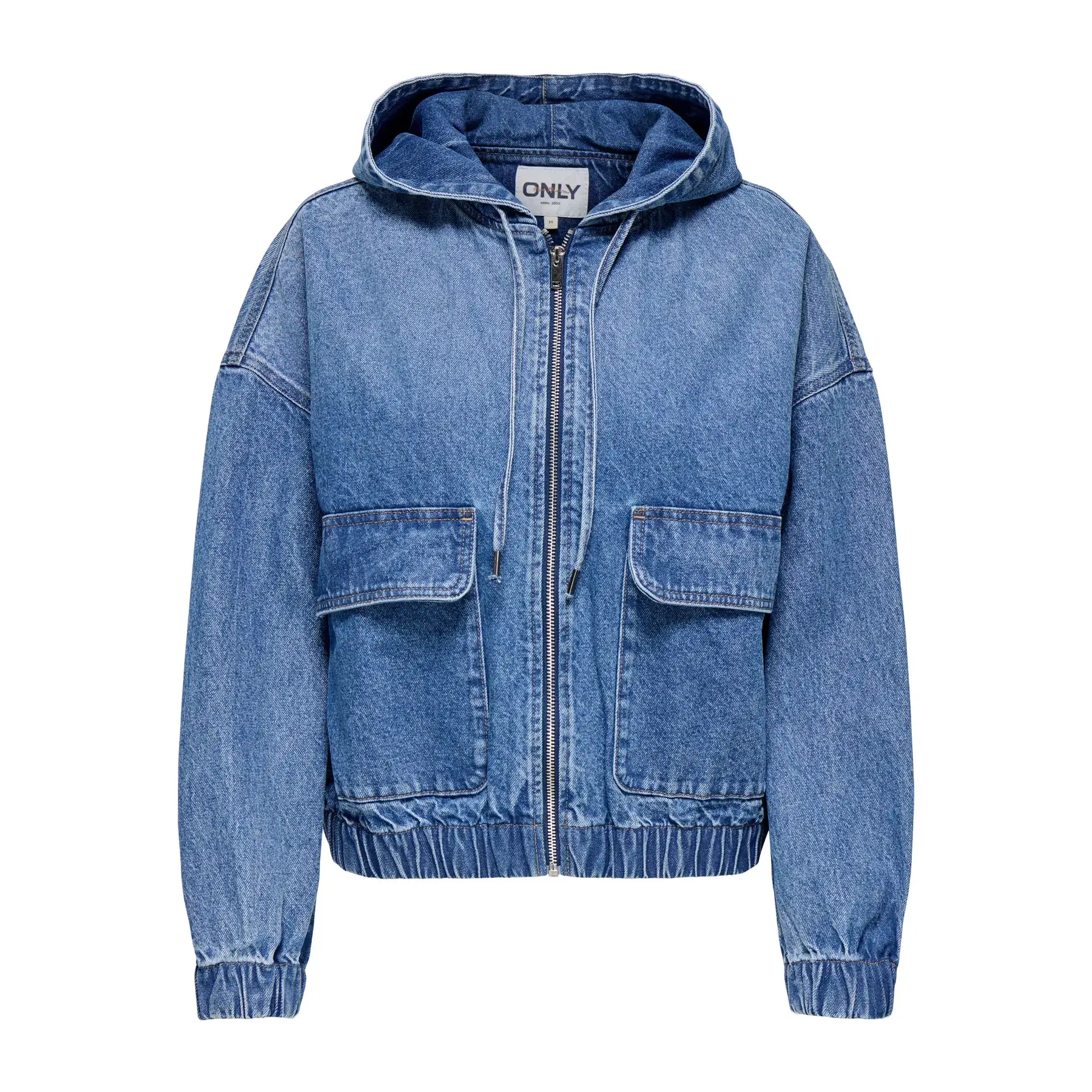 Only Women's Bleu Denim Jacket Kenzie