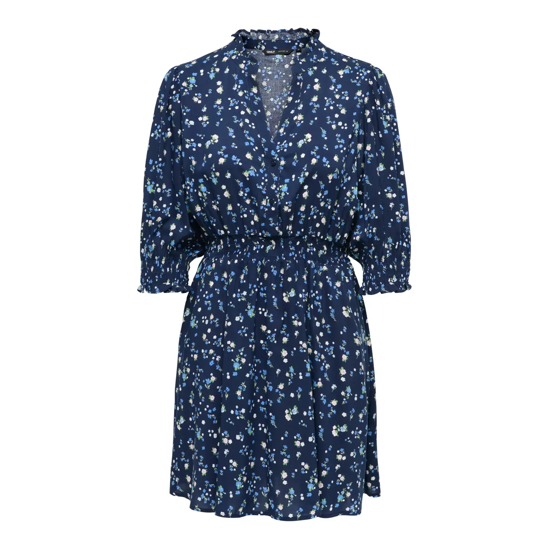Robe chemise maniche 3/4 donna Only Raya
