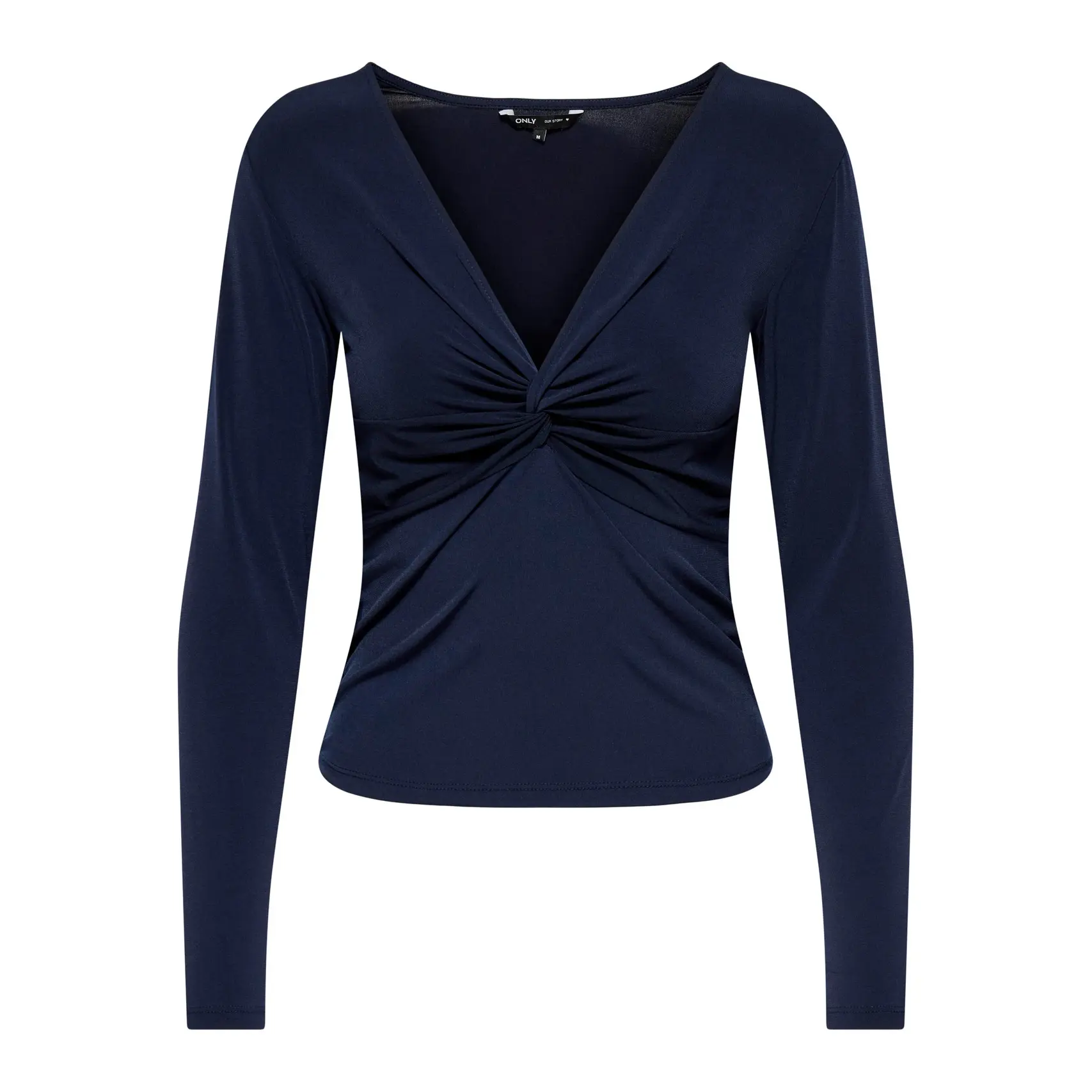 Only Women's Bleu Long Sleeve T-Shirt One Life