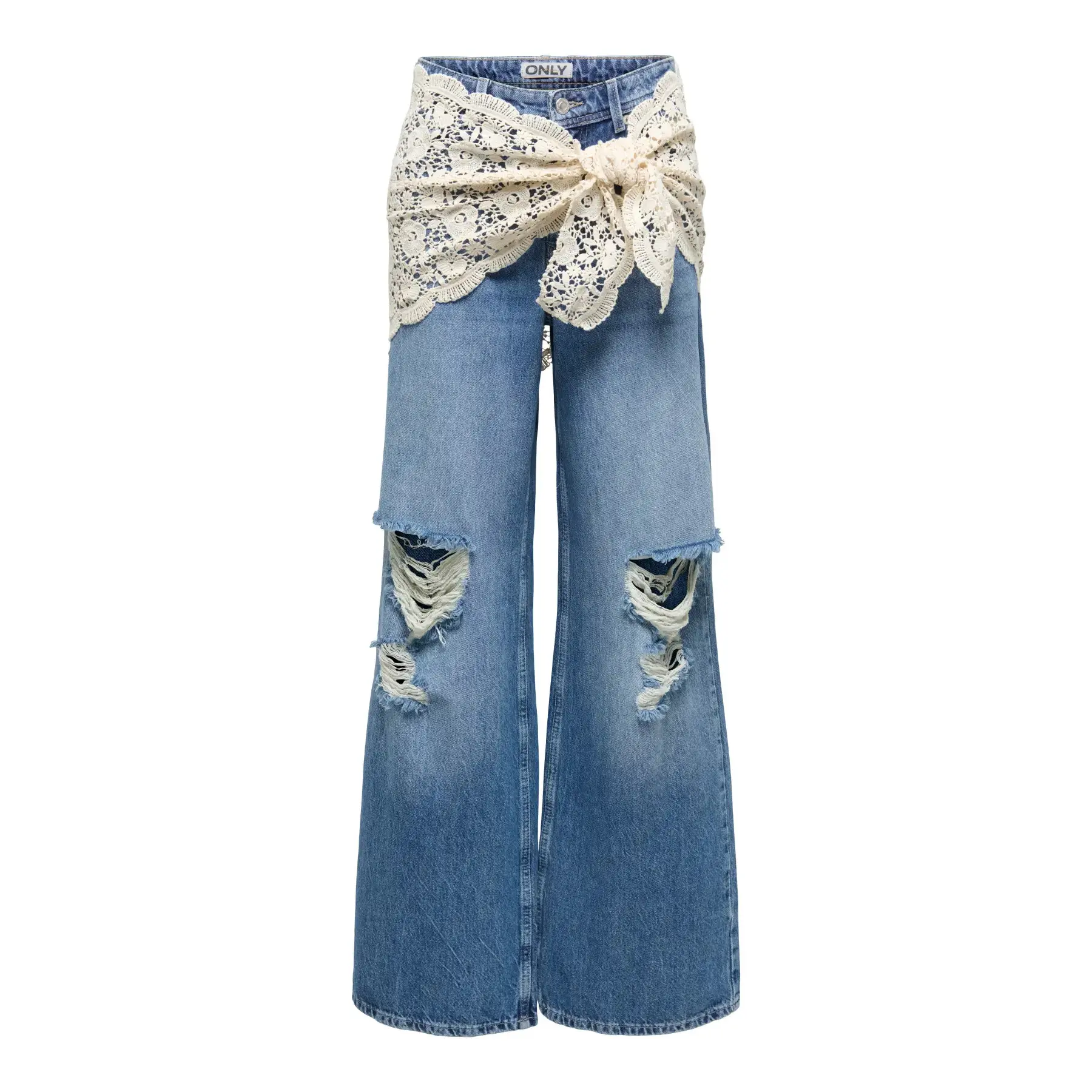 Jeans a gamba larga donna Only Carrie