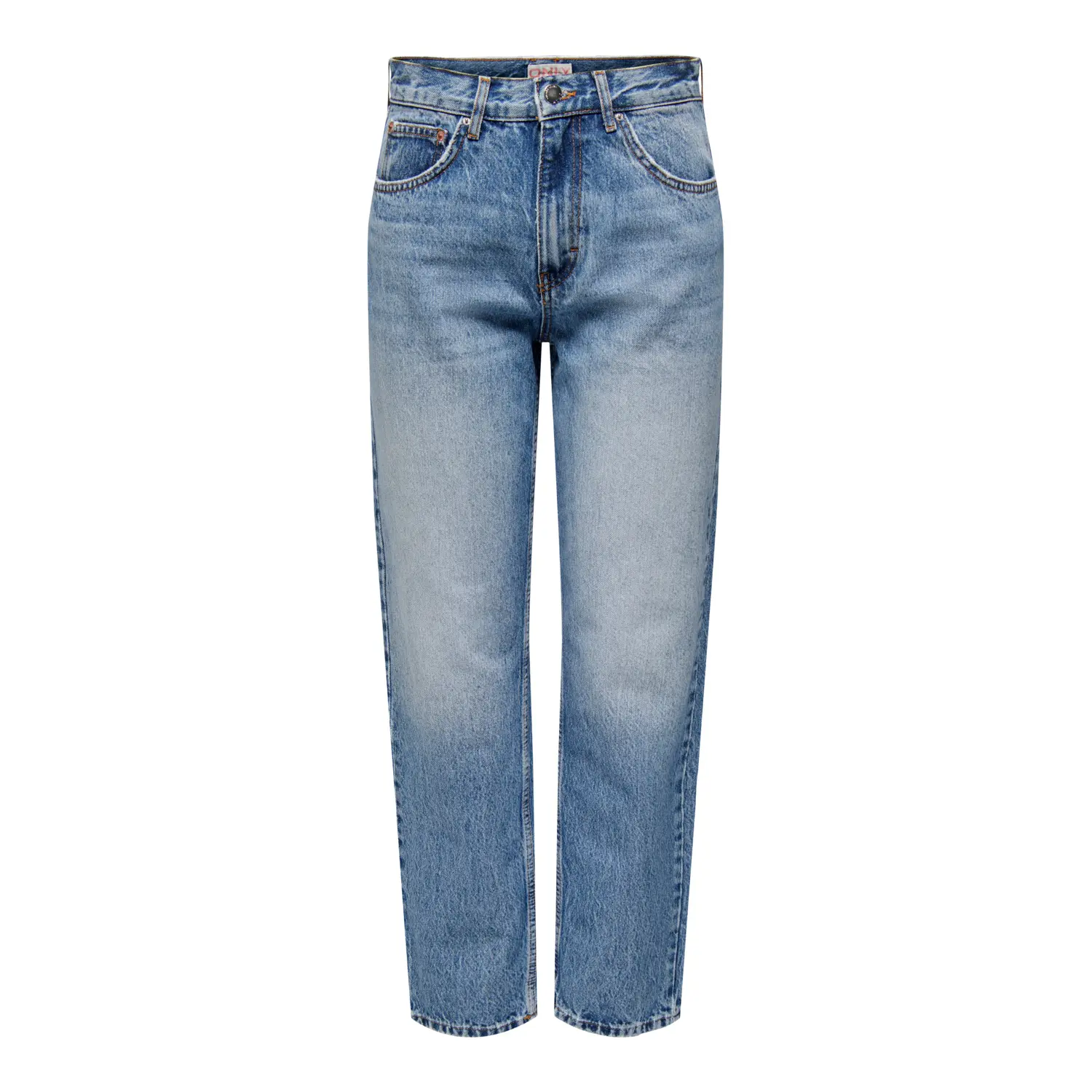 Jeans gerade hohe Taille Damen Only Robyn