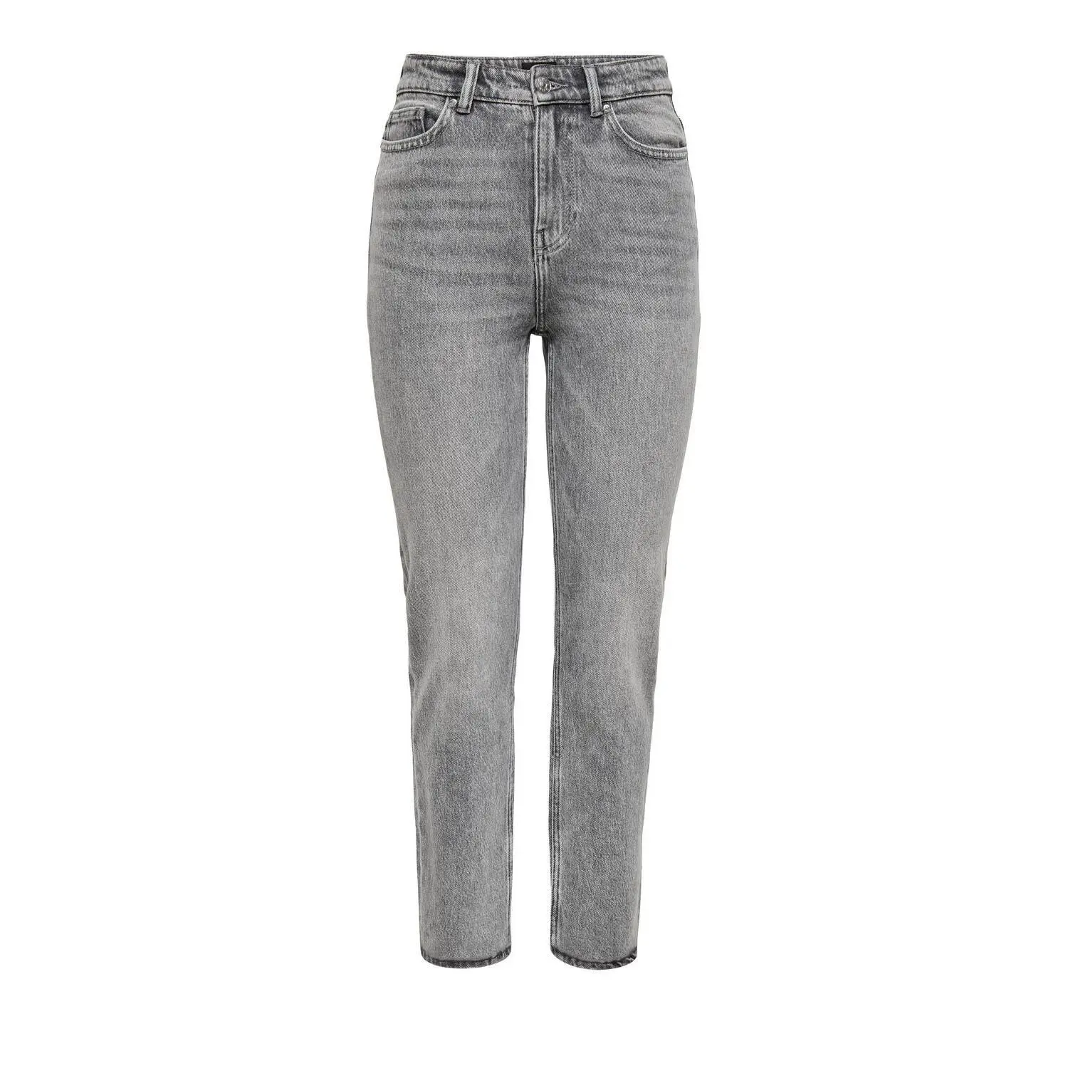 Only Women's Grey Jeans Onlemily