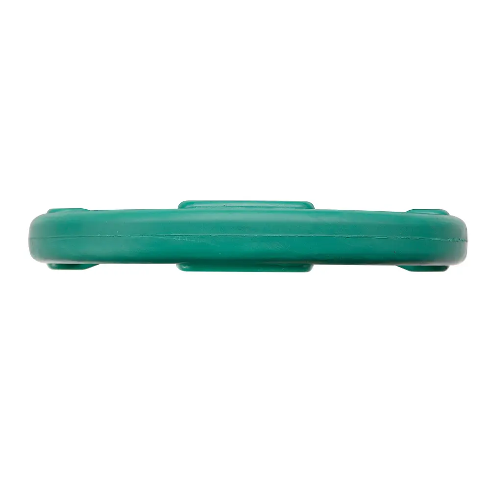 Body-Solid Gekleurde Olympische Rubber Halterschijf - Gewichten - Groen - 10 kg