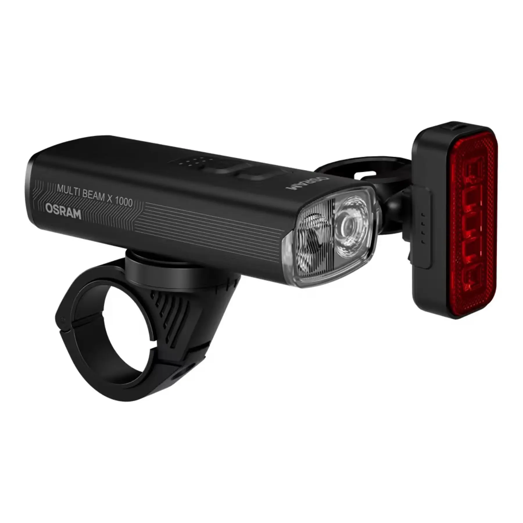 Illuminazione anteriore e posteriore ricaricabile USB-C Osram Multi Beam X1000
