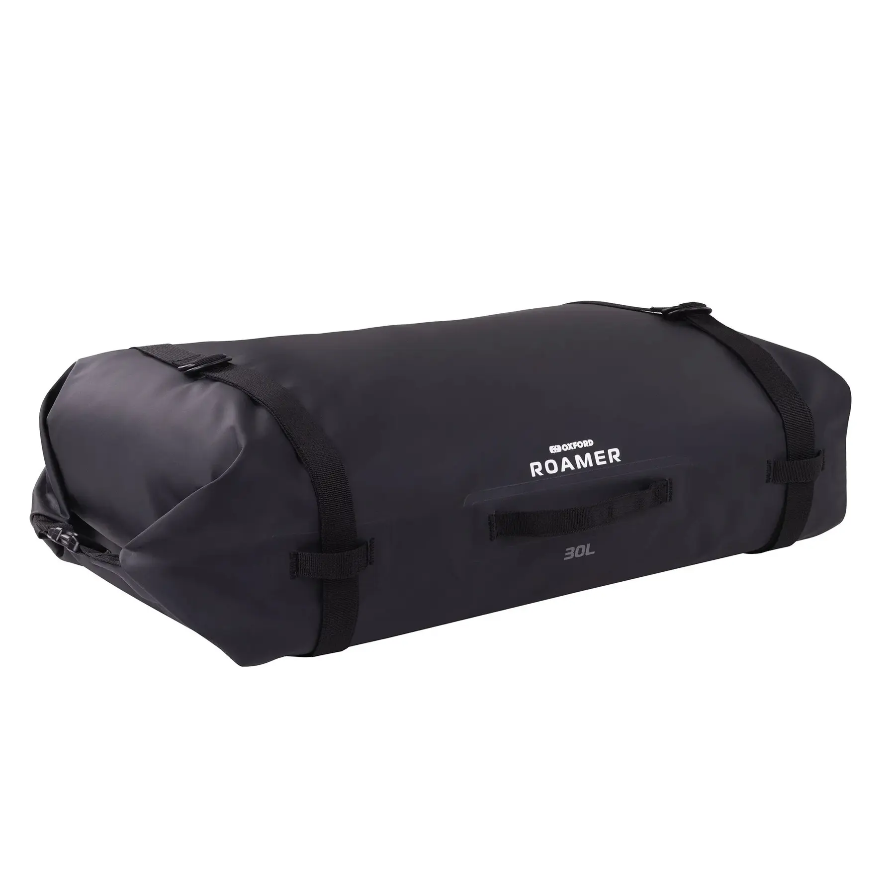 Oxford Roamer Motorcycle Motorbike Roll Bag Black 30L - Image 4
