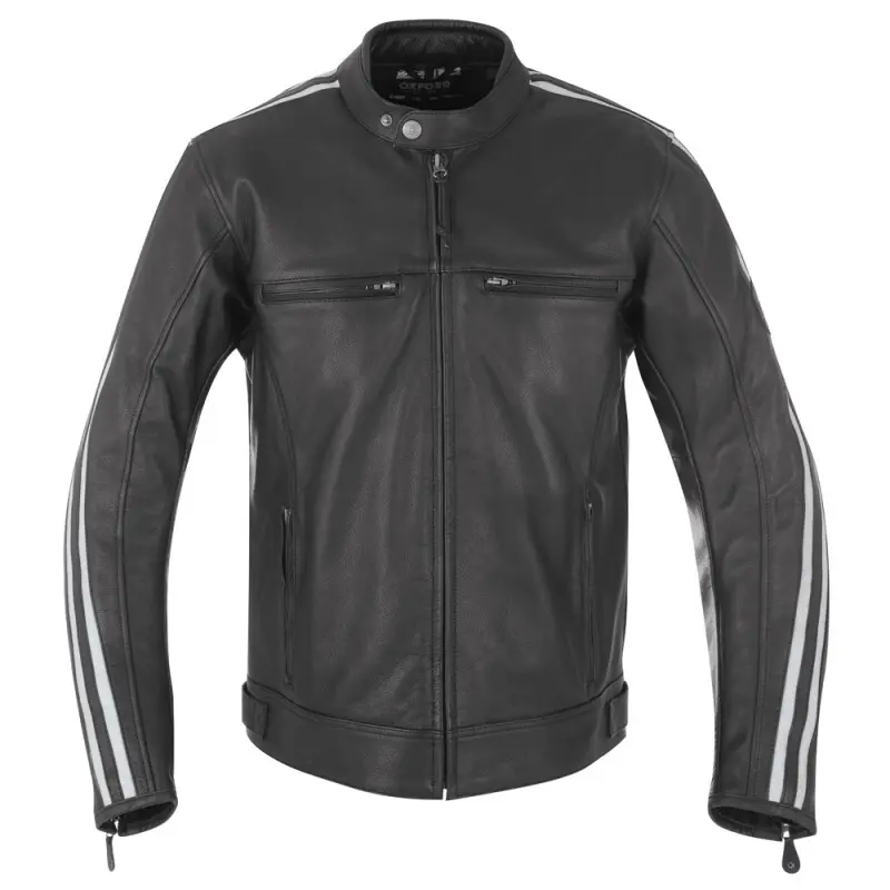Lederjacke Motorrad Leder Oxford Bladon