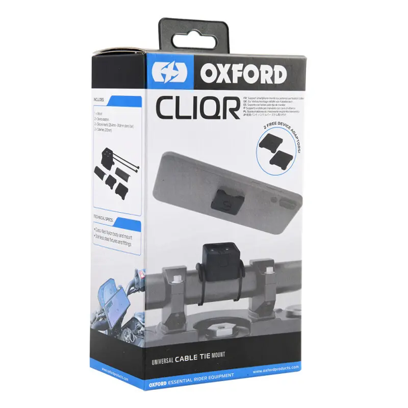 Motorrad-Smartphone-Halterung Oxford Cliqr
