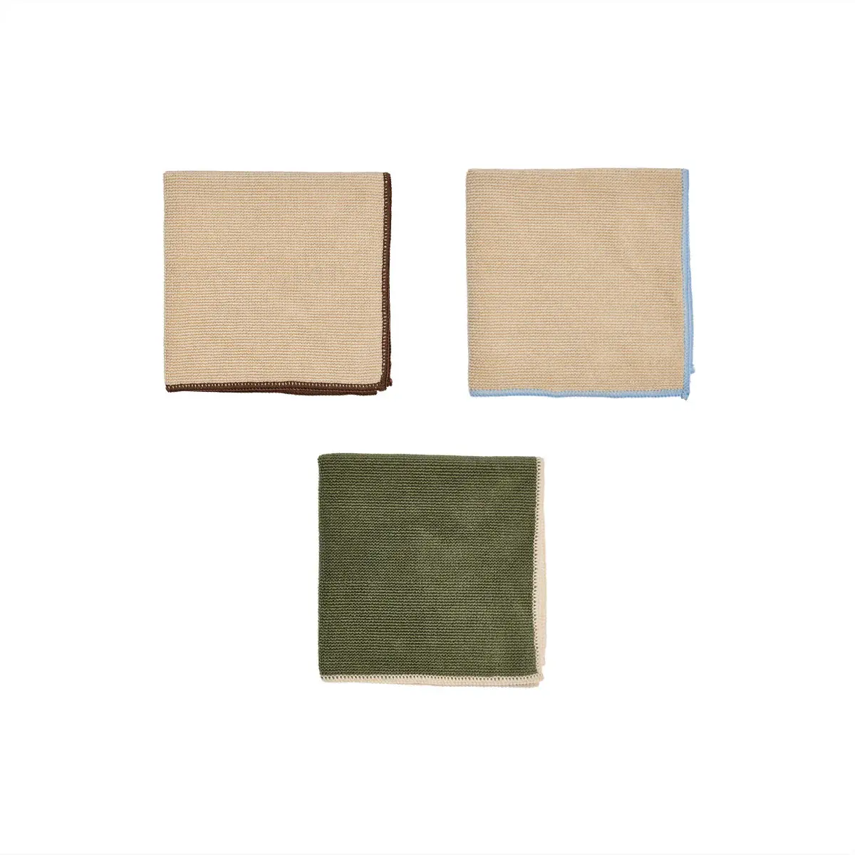 Torchon à vaisselle en microfibre OYOY Living Design Mundus (x3)