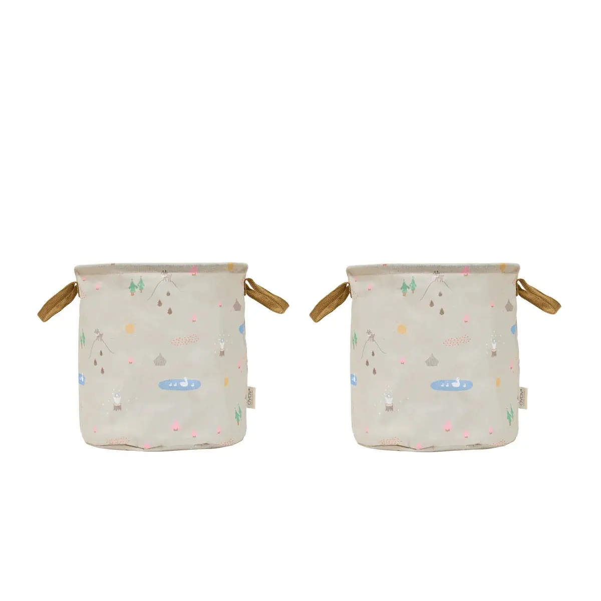 Opbergmand OYOY Mini Cerf et Canard (x2)