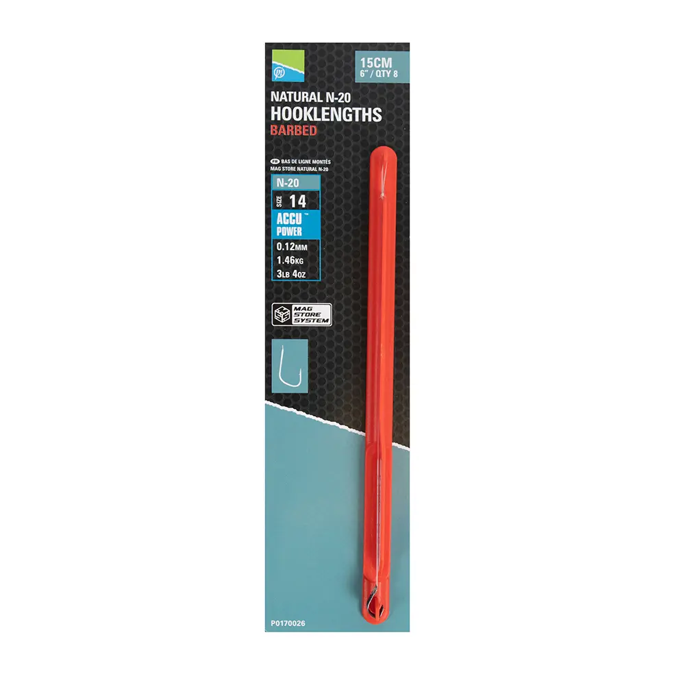 Montierte Vorbauten Preston natural n-20 mag (x8)