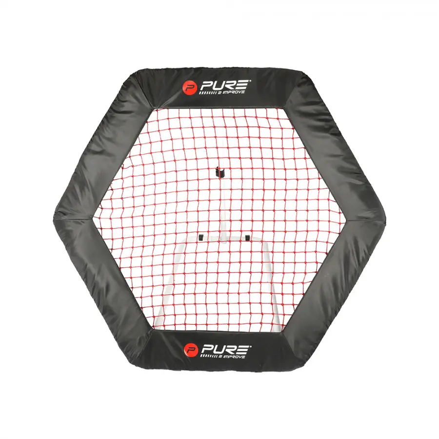 Rebounder zeshoek Pure2Improve 140x125cm