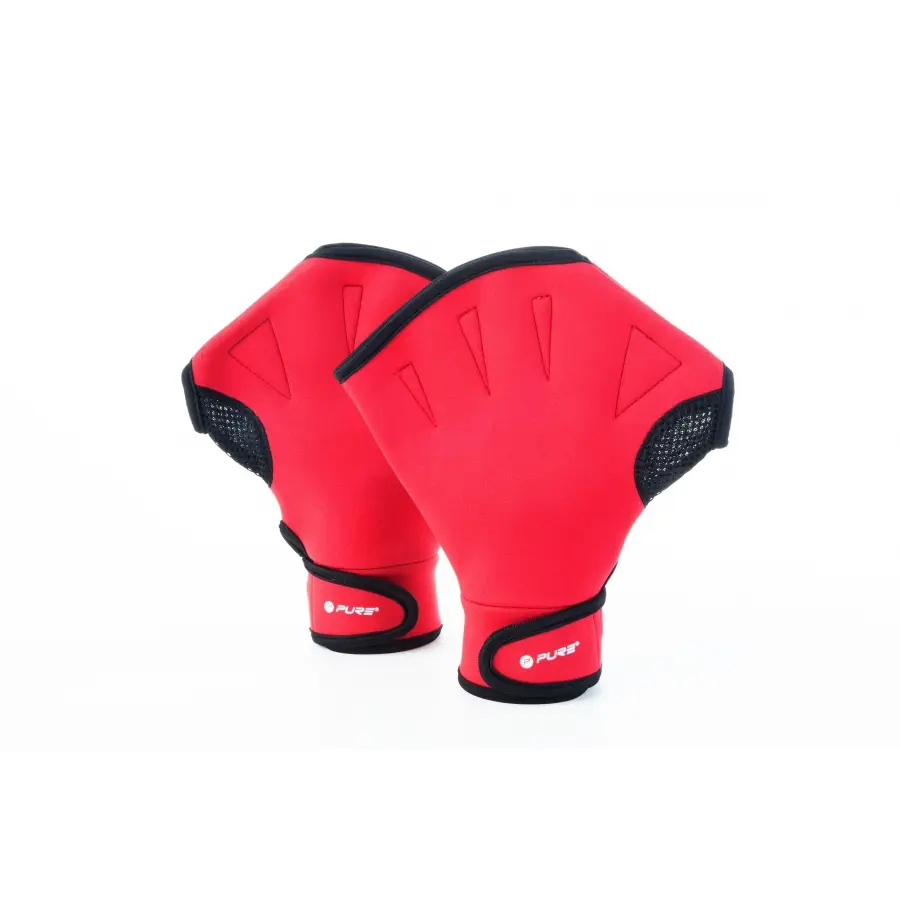 Set van 4 paar zwemhandschoenen Pure2Improve