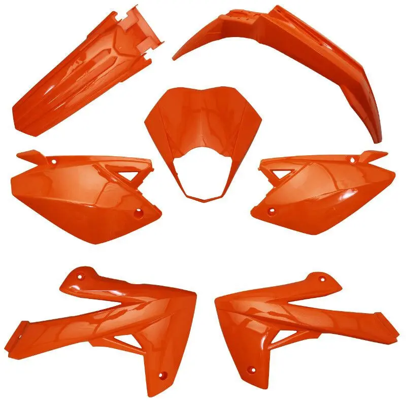 7er-Set Karosserie Verkleidung P2R Rieju 50 Mrt 2009, Mrt Enduro 2009, Mrt Pro 2009, Mrt Sm 2009