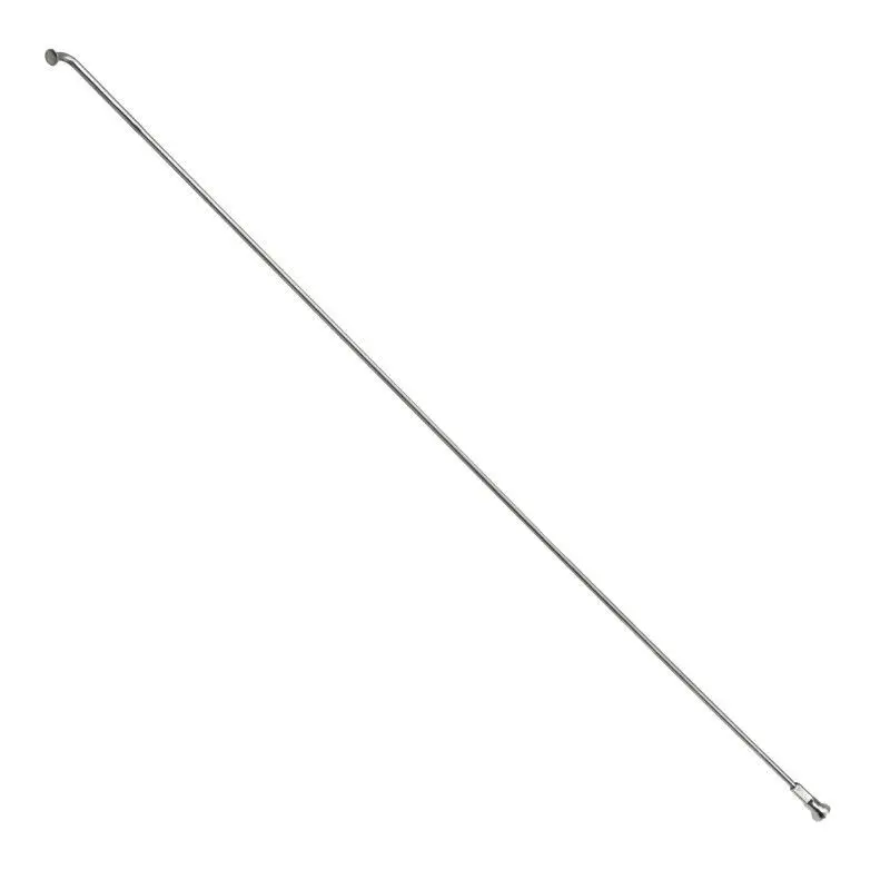 Verstärkte Edelstahl-Speiche mit abgewinkeltem Kopf mit Muttern P2R 268 mm