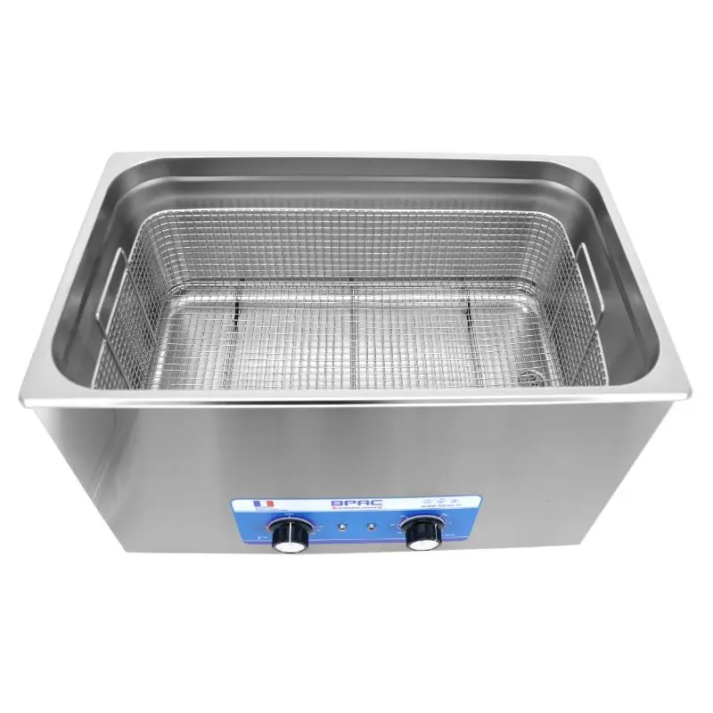 Professioneller analoger Ultraschall-Badreiniger mit Ablassventil P2R 30 L 600 W