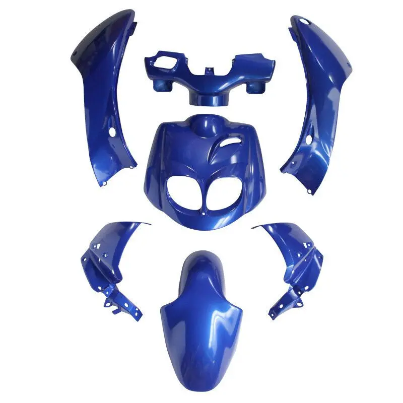 Satz von 7 Verkleidungen P2R Peugeot 50 TKR, Trekker 2007+