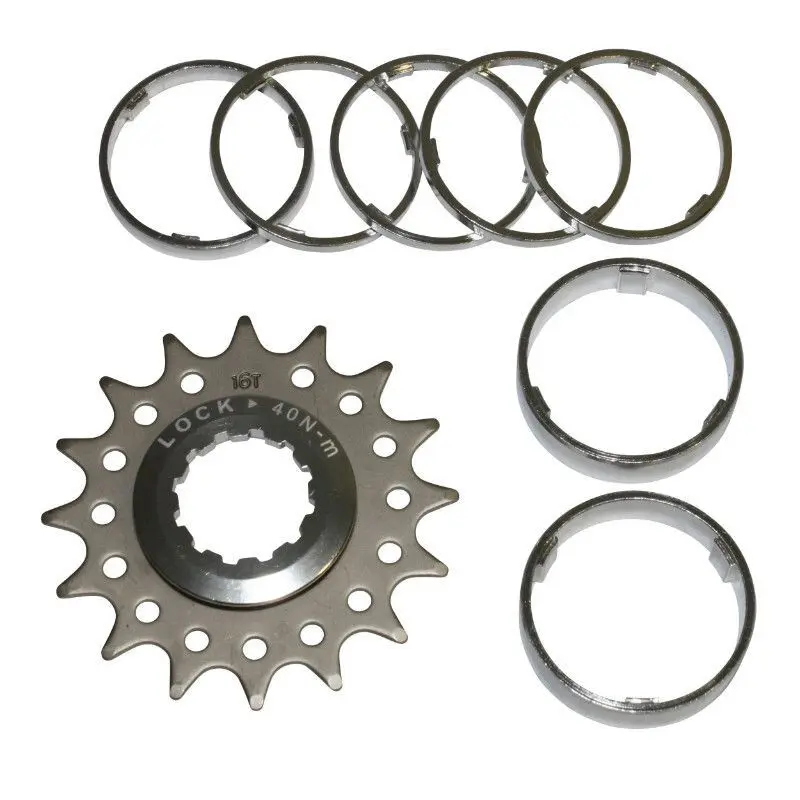 Adapterkit für Ritzel auf Kassettenkörper Typ Shimano mit Distanzstücken P2R