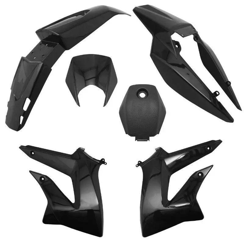 Set di 6 carenature per la carrozzeria P2R Derbi 50 Senda Drd 2011