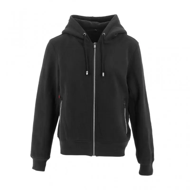 Reitsweatshirt mit Full Zip-Kapuze Paddock Montebello