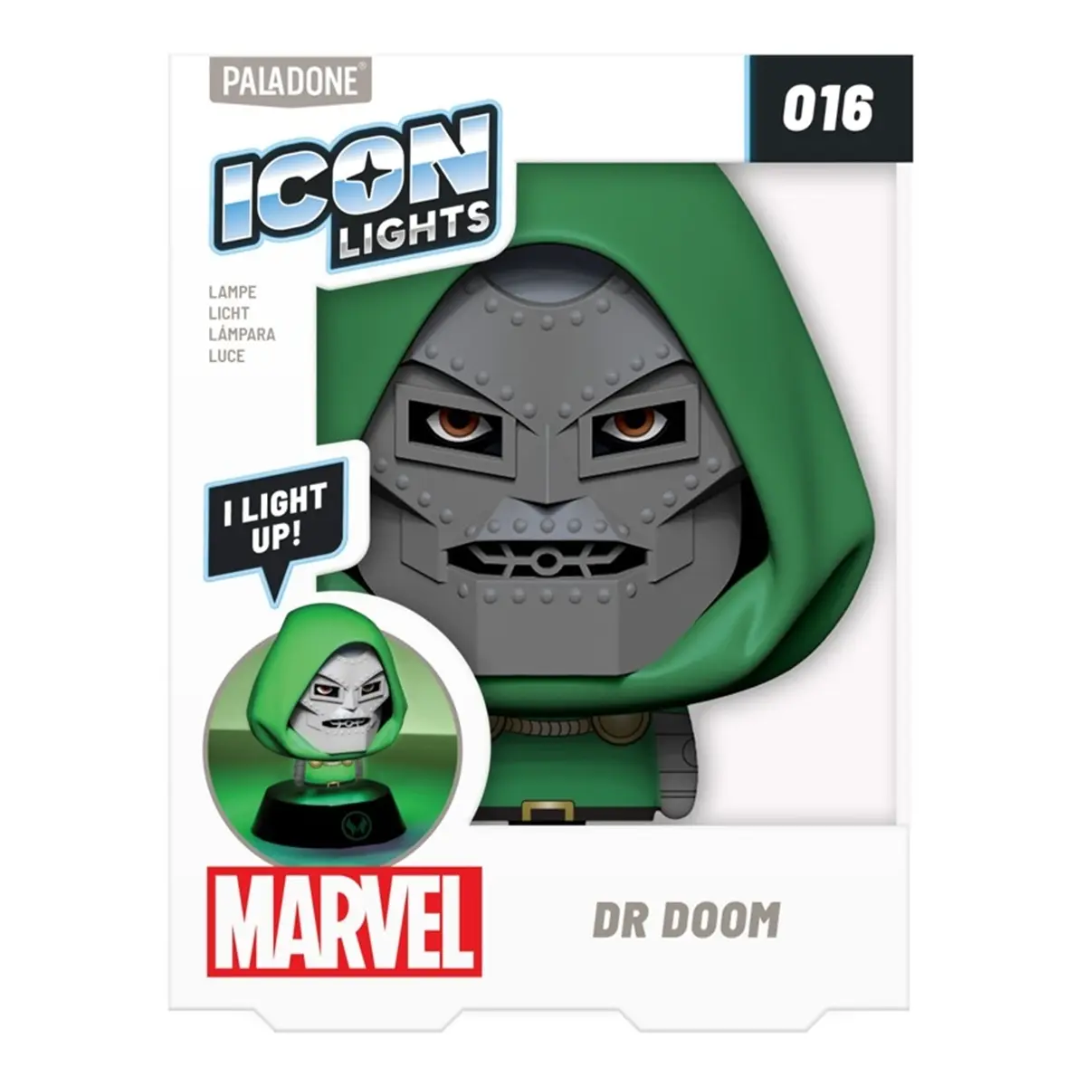 Lampe figurine Paladone DR Doom