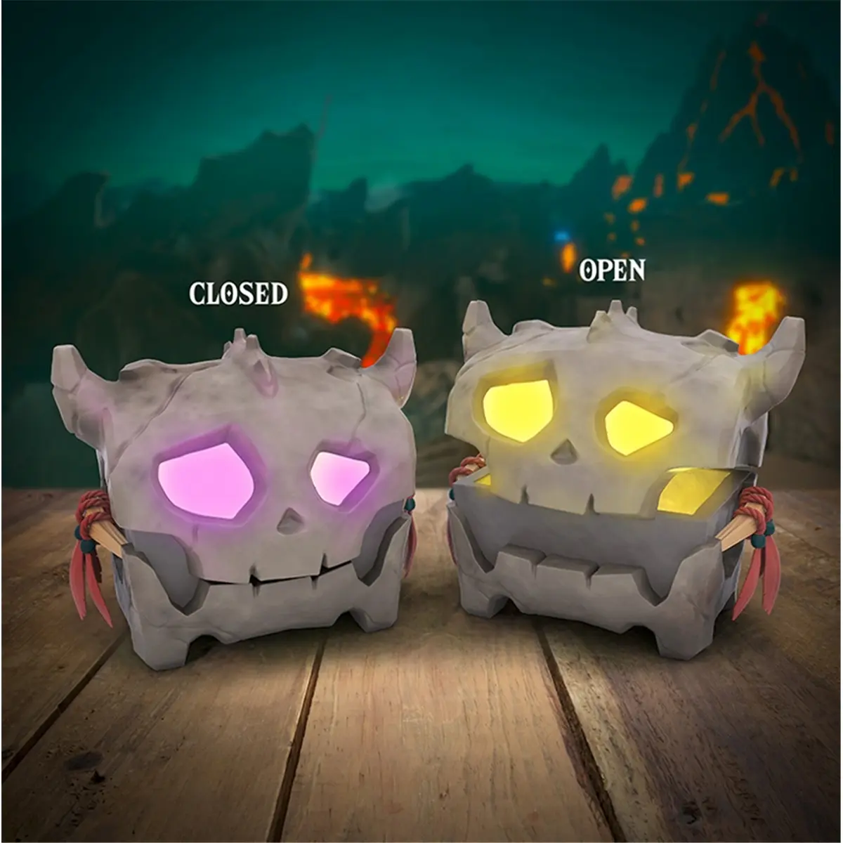 Lampada per bambini Paladone Bokoblin Chest With Sound (x2)
