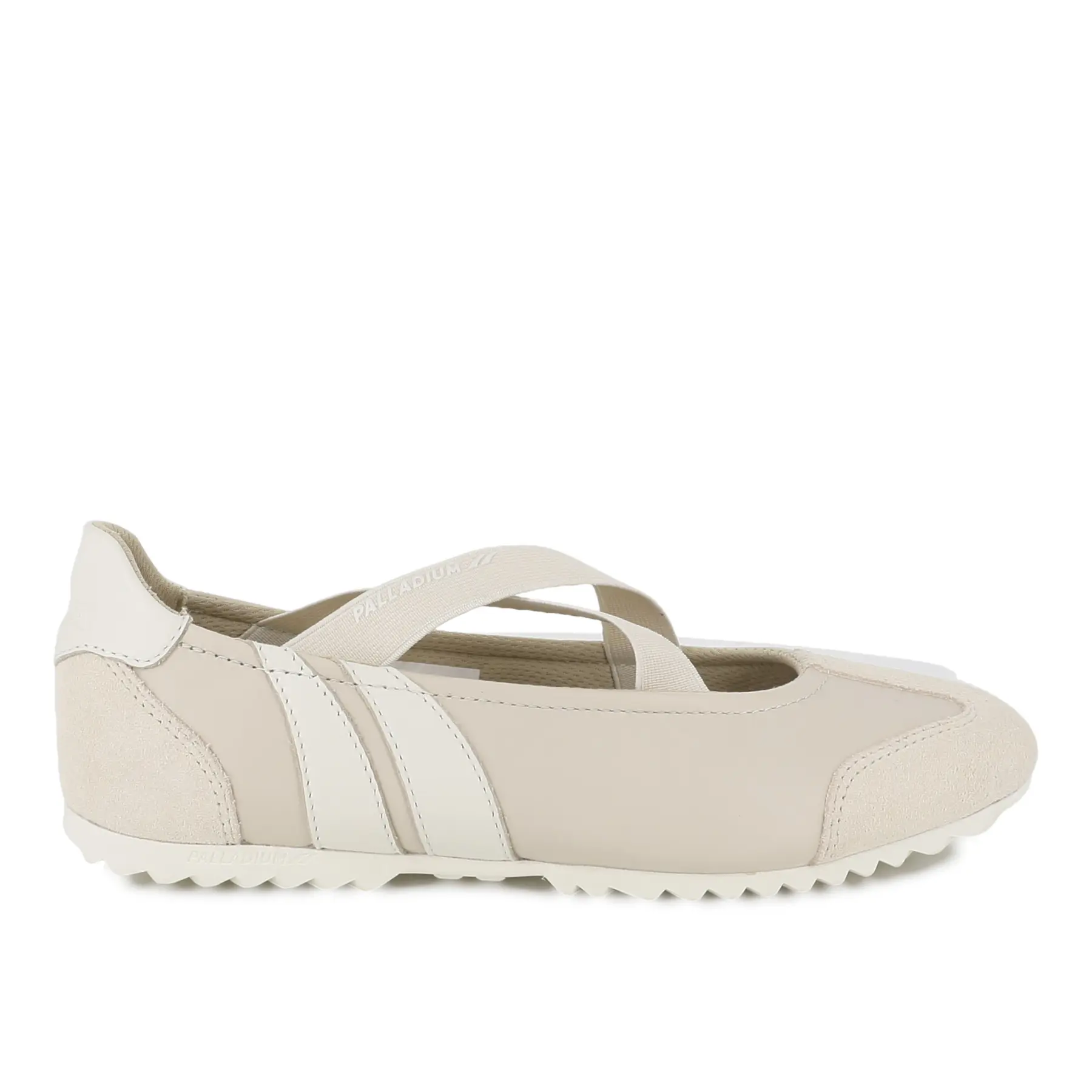 Sneakers da donna Palladium Racer Ballerina Lth
