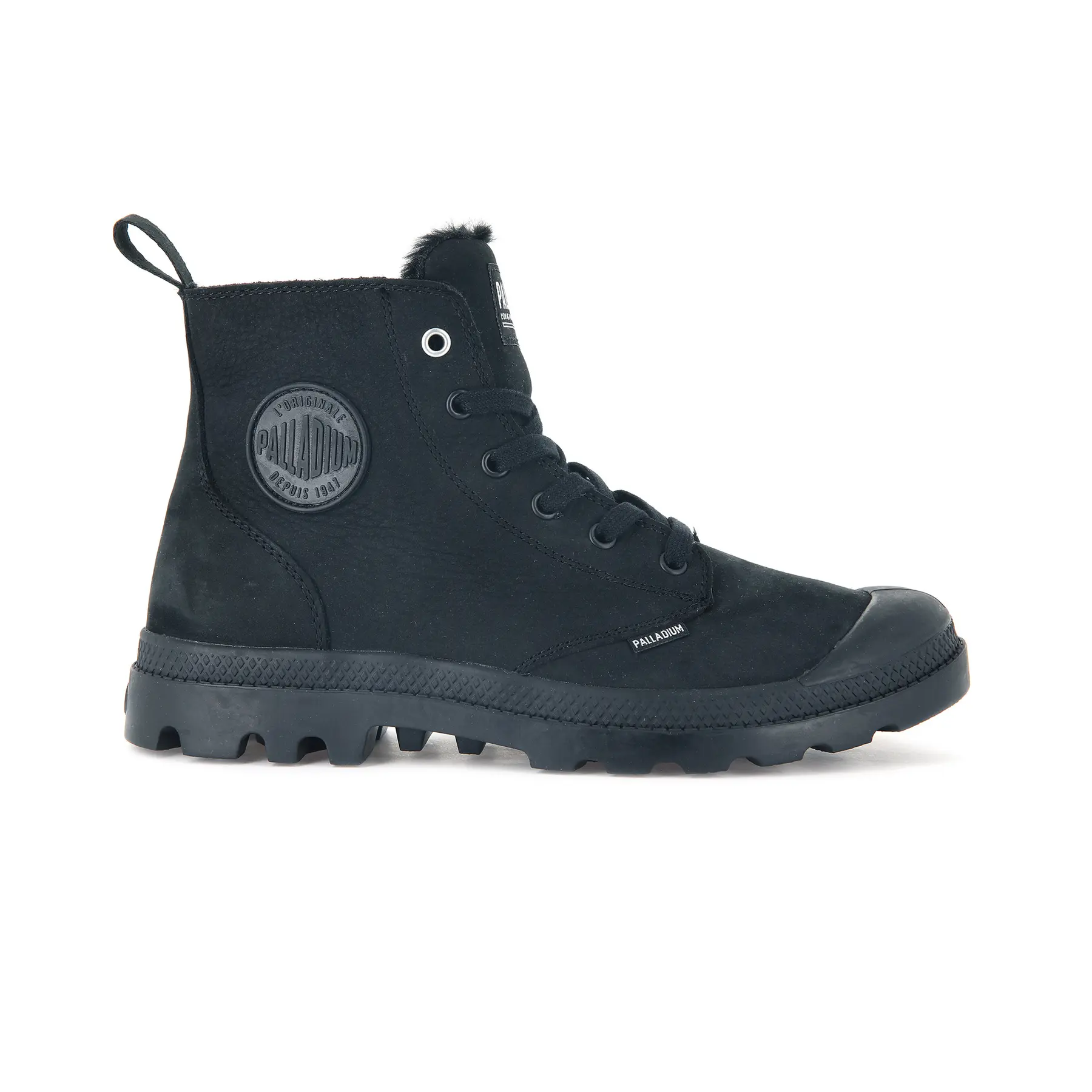 Bottines zippées Palladium Pampa Hi Wl Bottines zippées Palladium Pampa Hi Wl