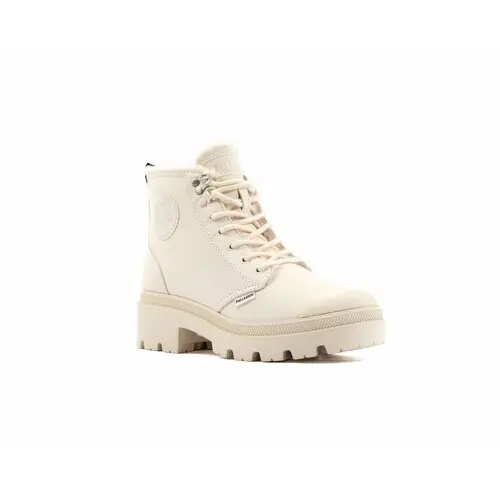 Lederstiefeletten Damen Palladium Pallabase