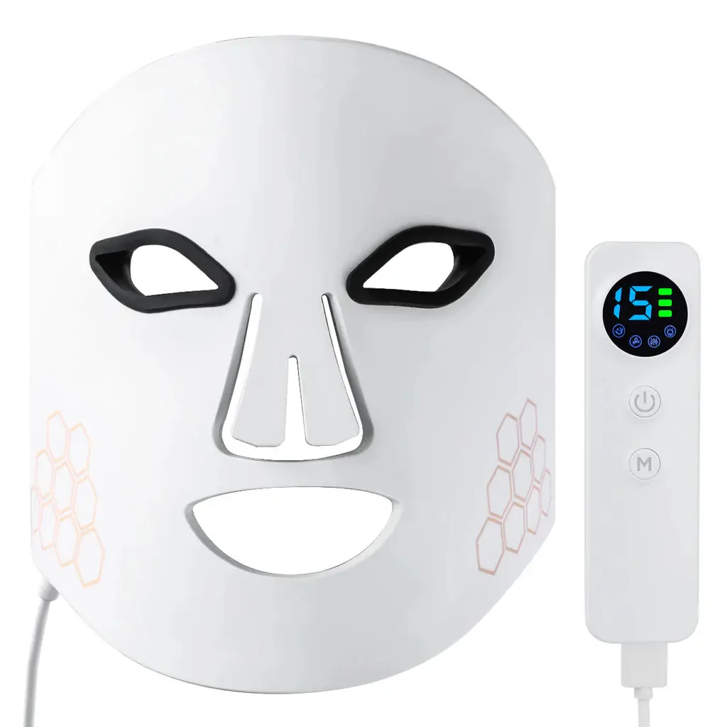 LED Gesichtsmaske Lichttherapie 4 Farben für Damen Paloma Beauties