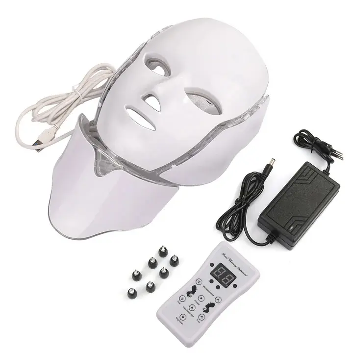 LED-Gesichtsmaske Lichttherapie 7 Farben für Damen Paloma Beauties