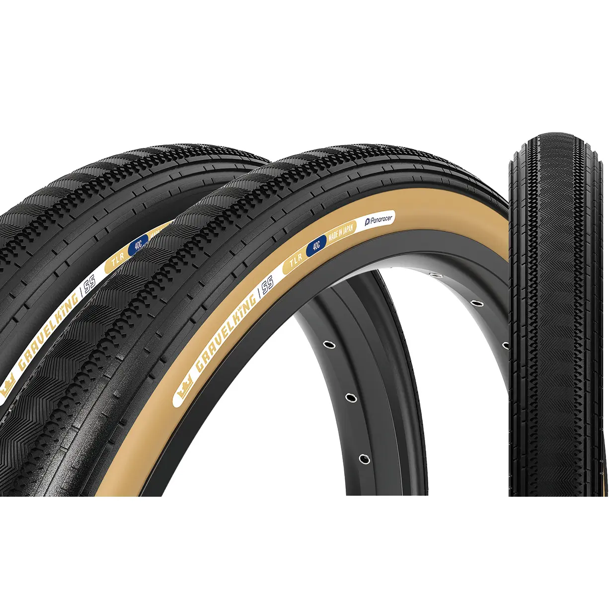 Band met flexibele hiel Panaracer Gravelking Semislick