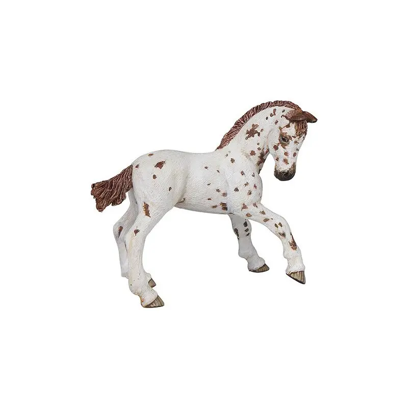 Papo Blanc Figurine Poulain Appaloosa