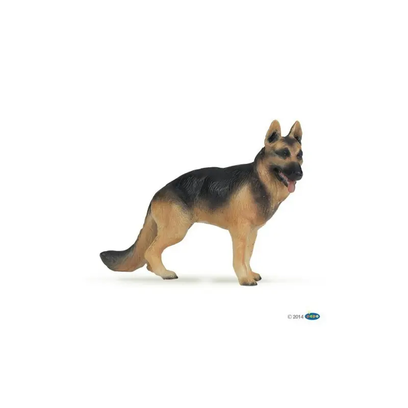 Papo Noir Figurine Berger Allemand