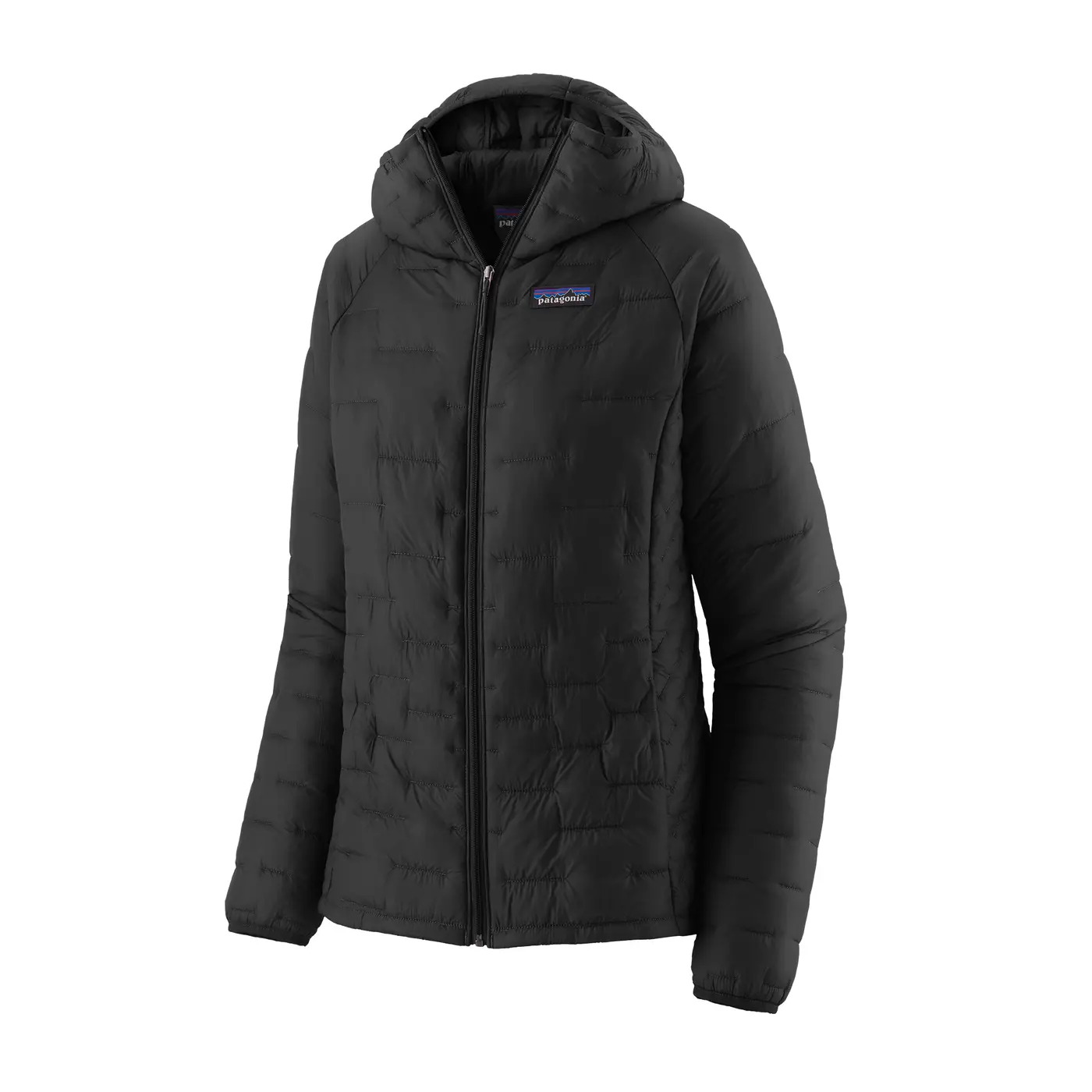 Piumino con cappuccio da donna  Micro