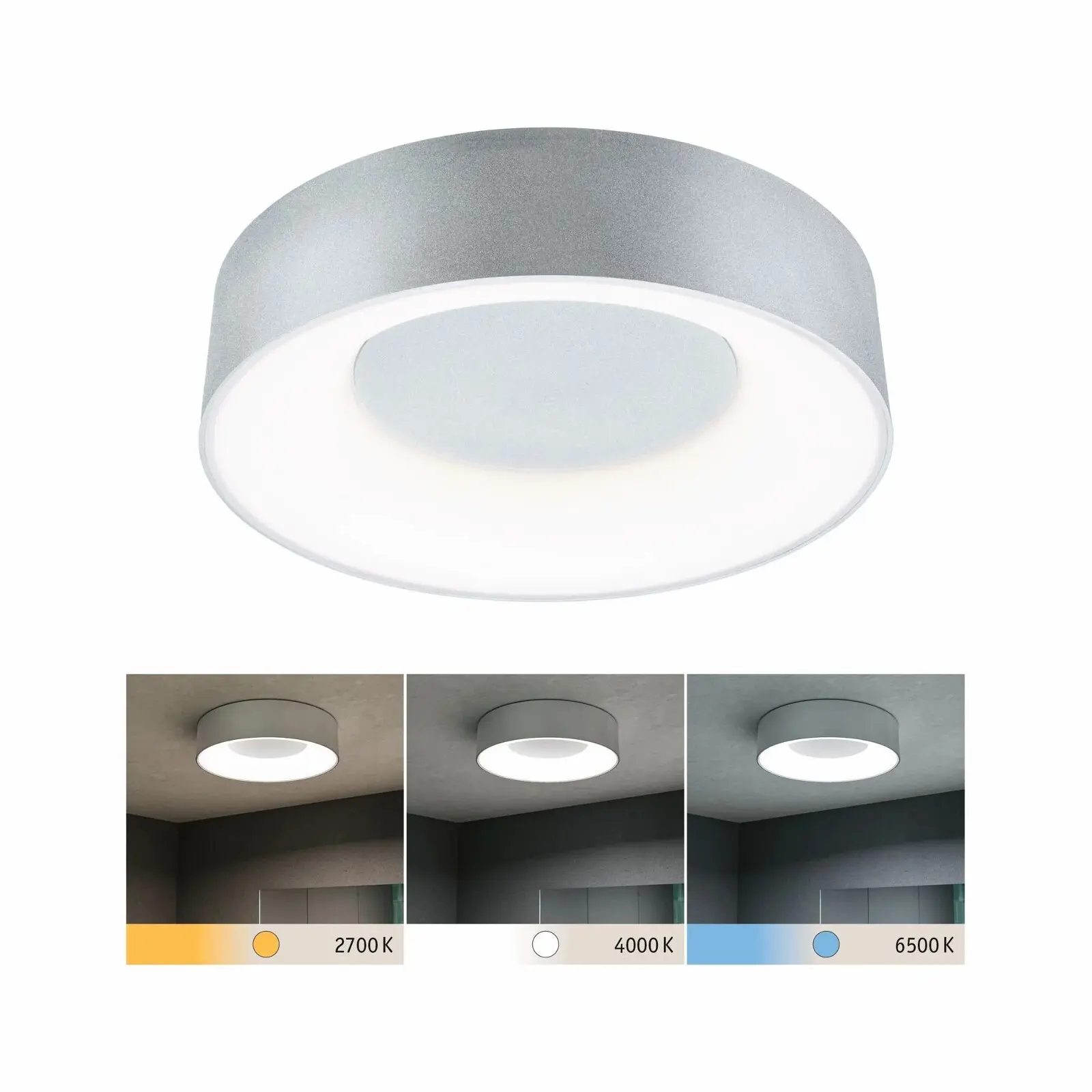 Led-Deckenlampe Paulmann Casca IP44 White Switch 230V 1500lm