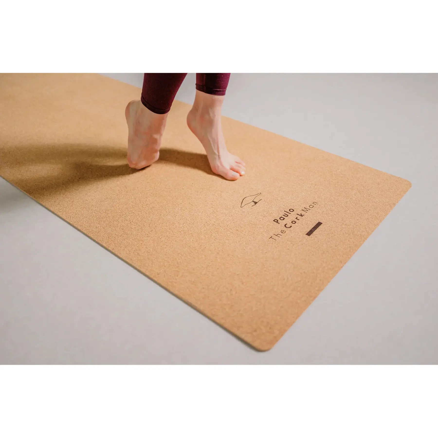 Paulo The Cork Man Marron Esterillas De Yoga Moksha