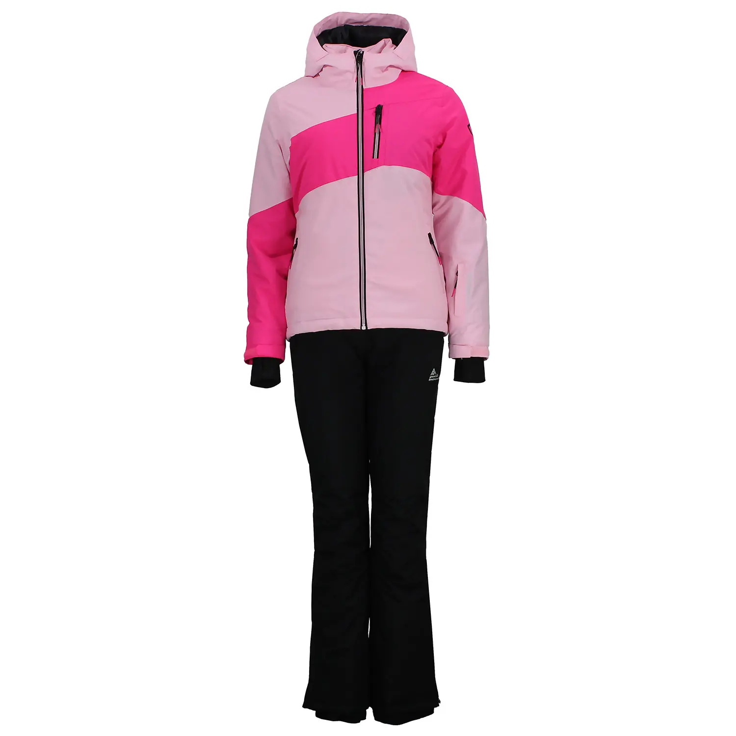 Completo giacca e pantaloni da sci donna Peak Mountain Anice