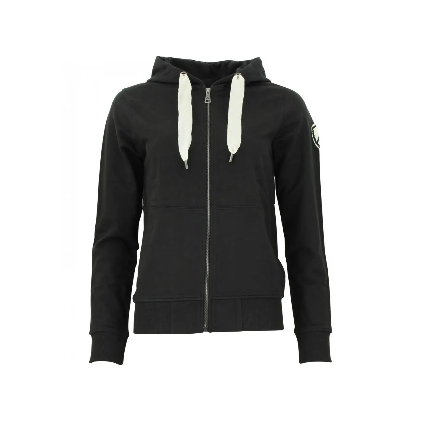 Sweatshirt Baumwolle Full Zip Damen Peak Mountain French Terry