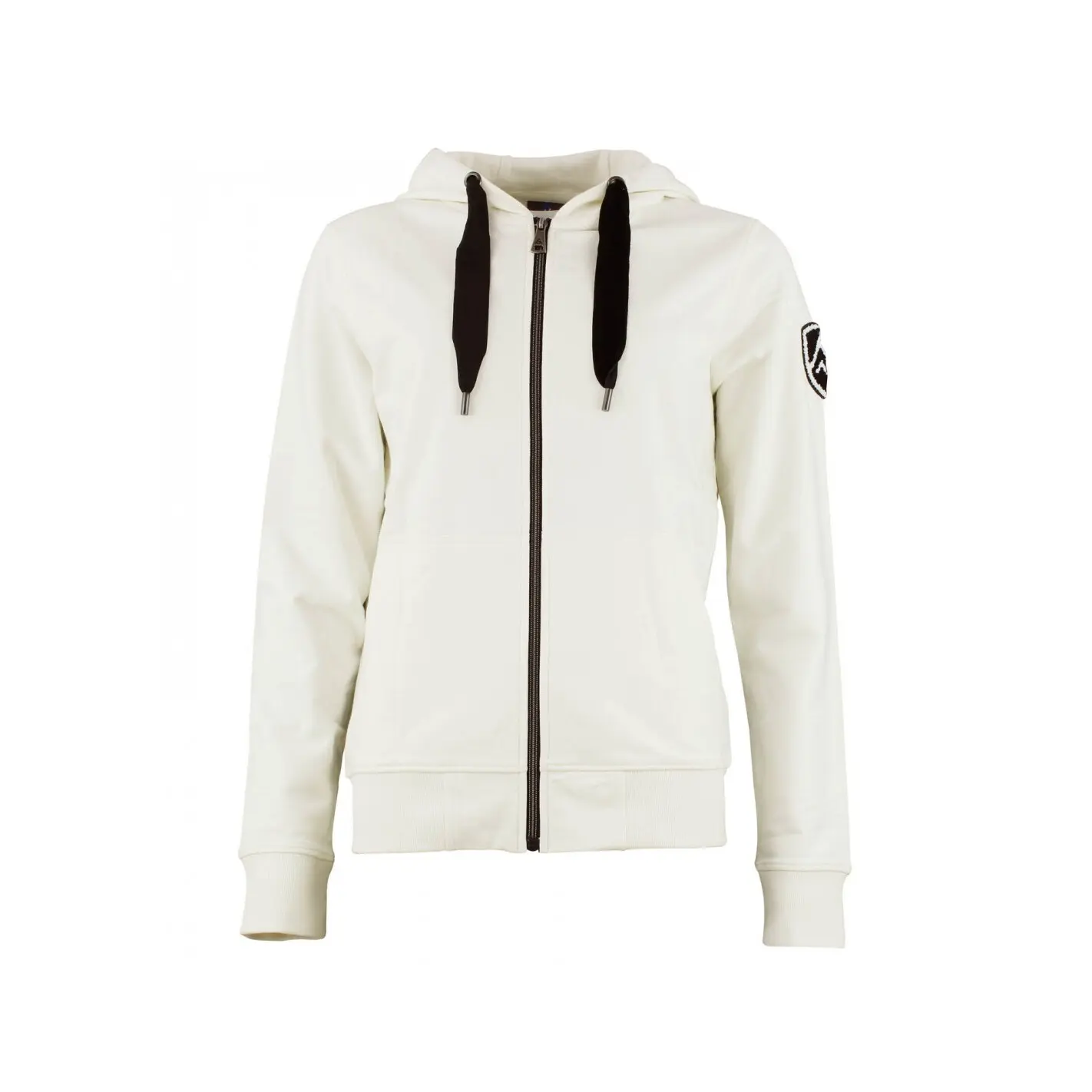 Sweatshirt Baumwolle Full Zip Damen Peak Mountain French Terry