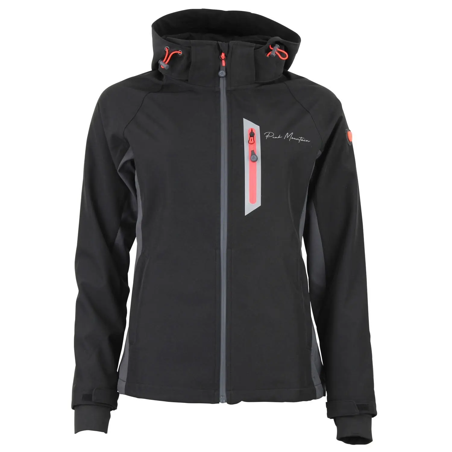 Giacca zipata in mesh donna Peak Mountain Softshell