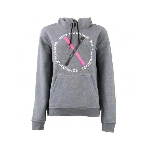Felpa con cappuccio in pile da donna Peak Mountain Aconor