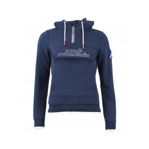Felpa con cappuccio in pile da donna Peak Mountain Aflow