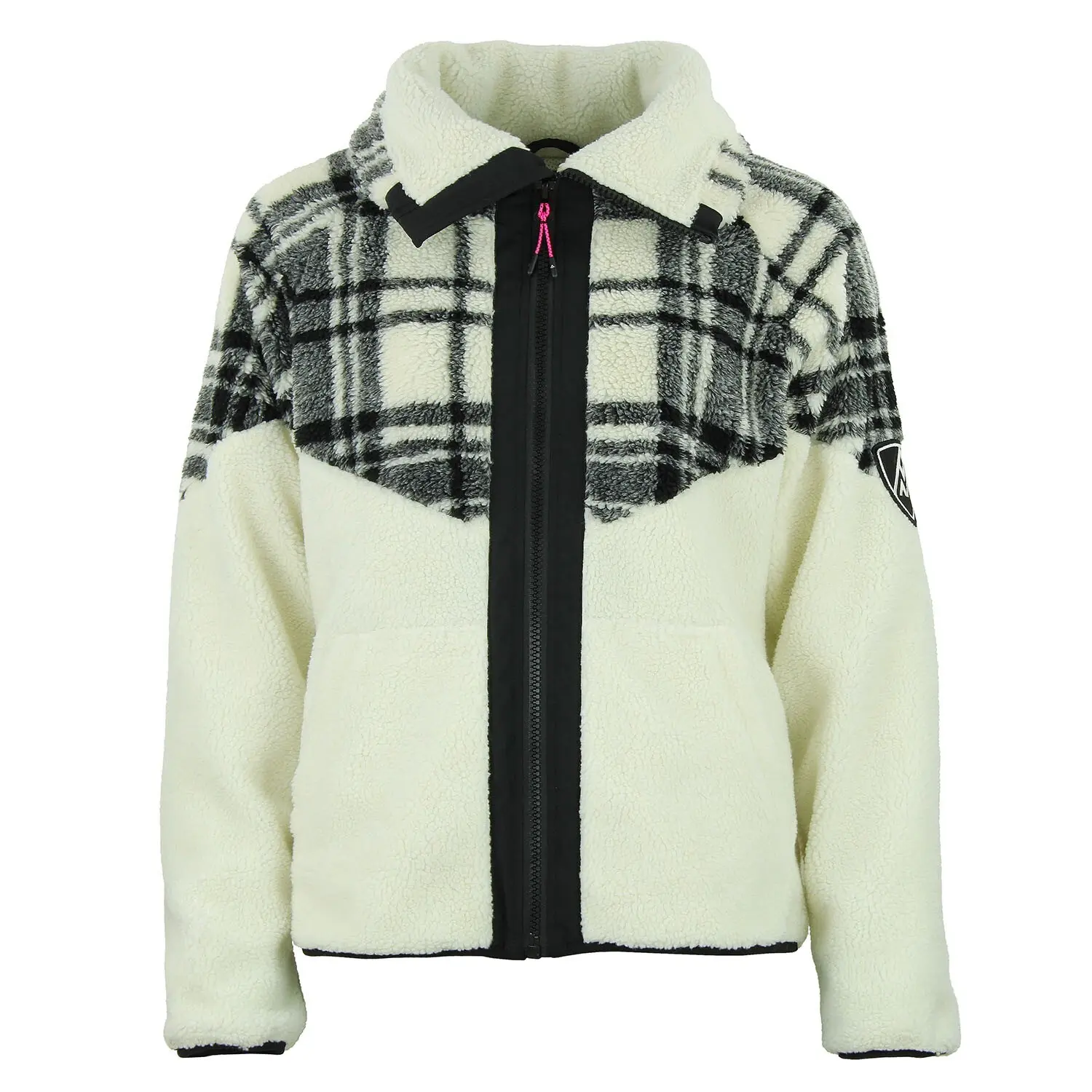 Pile con zip da donna Peak Mountain Sherpa 350G
