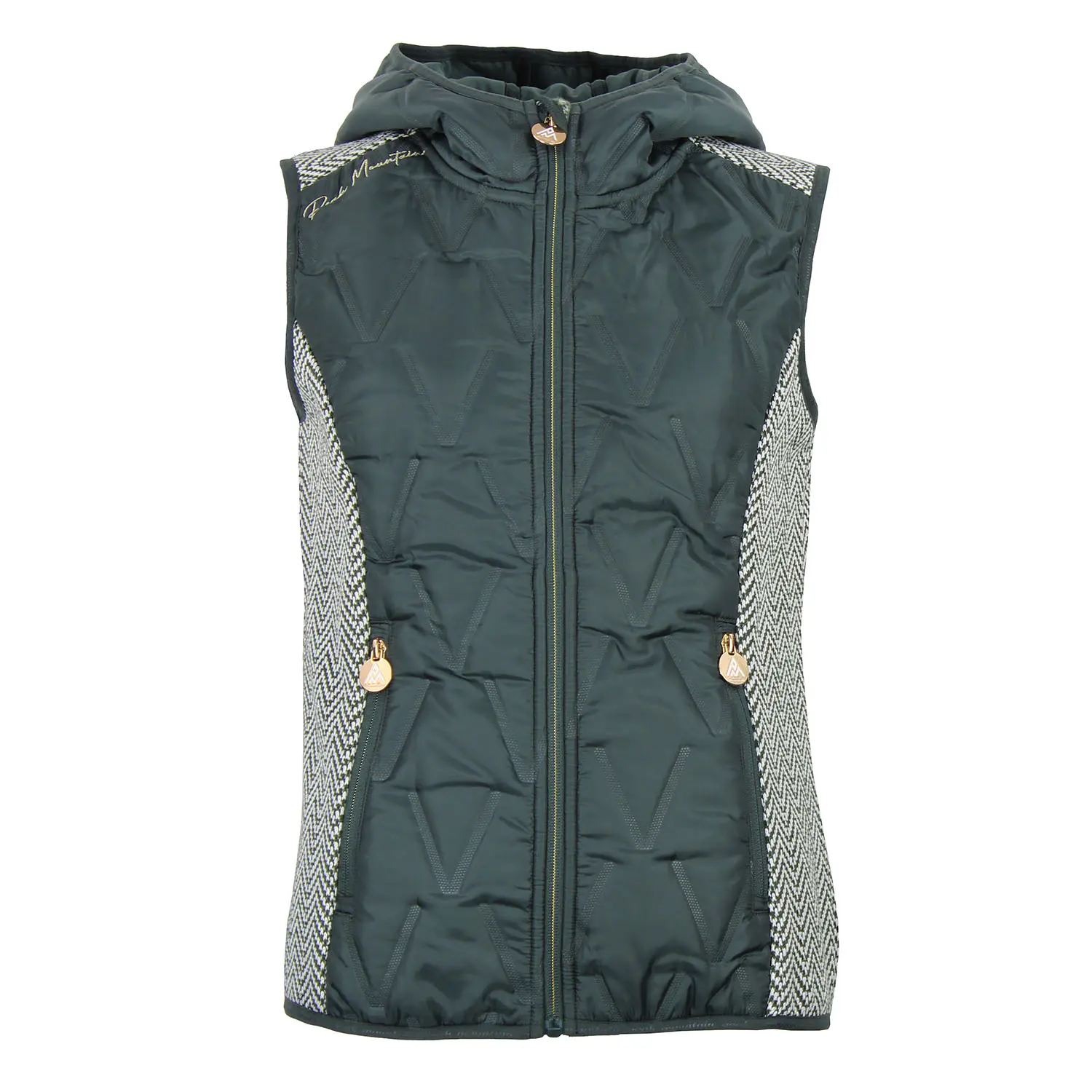 Women's hooded sleeveless jacket Peak Mountain Antilope