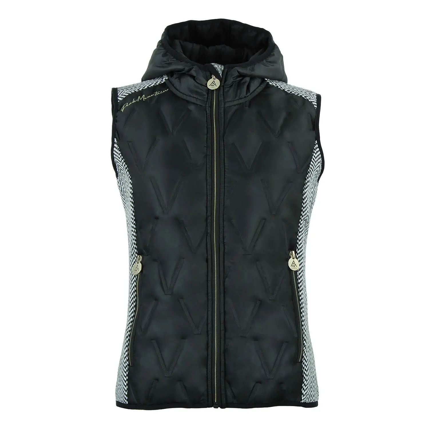 Gilet imbottito con cappuccio da donna Peak Mountain